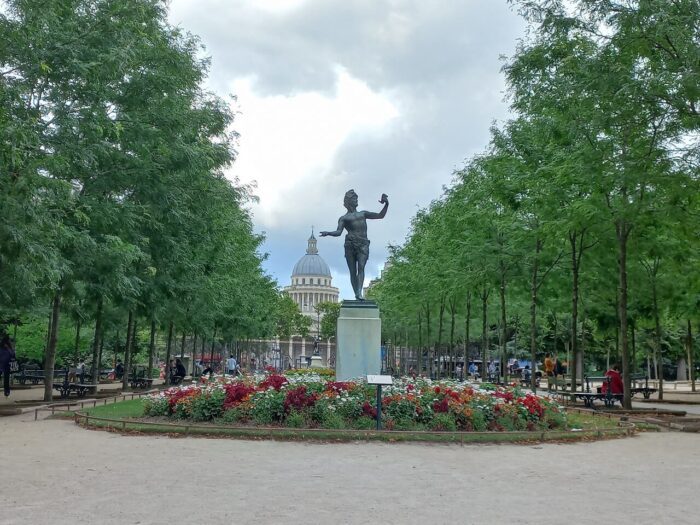 Luxembourg Gardens Pantheon Paris