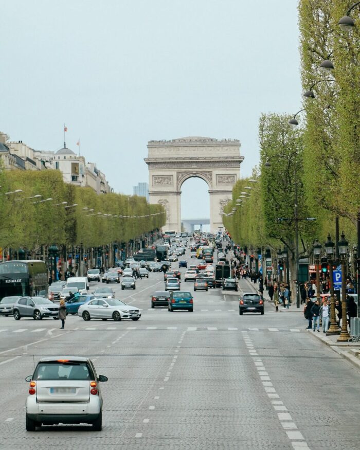 Arc de Triomphe, Champs Elysees, Paris