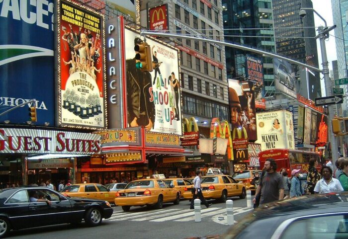 places in New York City: Broadway