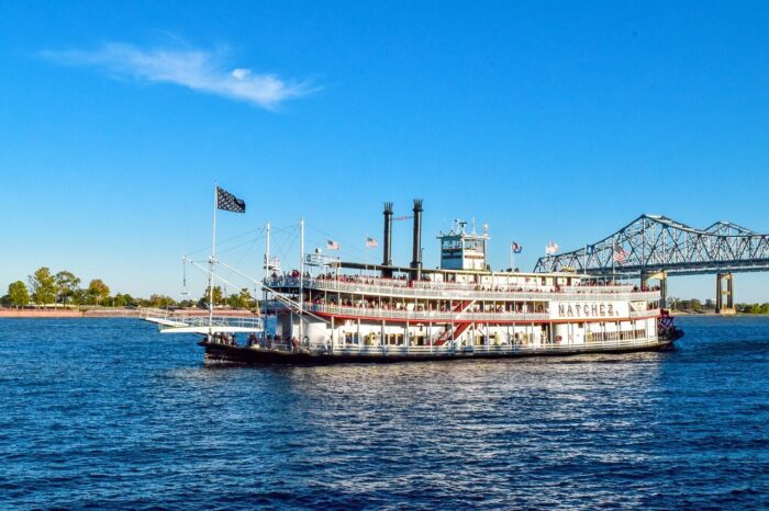 Mississippi river front, New Orleans